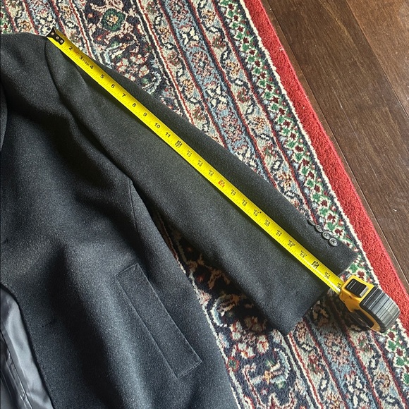 Hart Schaffner Marx - Mens Wool Cashmere Overcoat - Picture 11 of 11